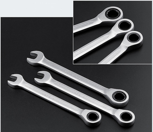 Chất Lượng Cao 6 Để 32Mm Xử Lý Cờ Lê Đôi Kết thúc Dual-Mục Đích Mở Nhanh Chóng Di Chuyển Kết Hợp Cờ Lê Ratchet Cờ Lê - Product Image 2