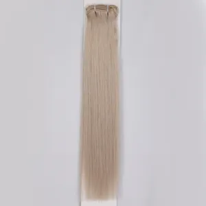 Aisi Hair 10A 100% ブラジルの未処理の人間の髪の毛の束20インチの女性のための二重描画ブロンドの人間の髪の毛の延長