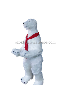 Debout Animal Carnaval Noël Haute Simulation Électrique Jouet Cadeau Réaliste Motif Ours Polaire - Product Image 2