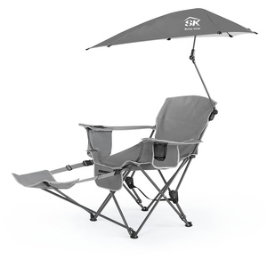 Chaise de plage Sport Brella avec parasol réglable UPF 50+ pour la plage et le camping - Product Image 1