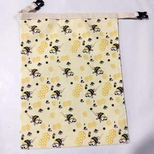 Nueva Bolsa Reutilizable de Lino y Cera de Abeja de Alta Calidad <span class=keywords><strong>para</strong></span> Almacenamiento de <span class=keywords><strong>Pan</strong></span>, Hecha a Mano con Lienzo de Algodón Puro - Product Image 6