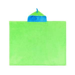 Albornoz clásico de punto sólido de terciopelo Coral de tiburón para niños, manto suave con capucha para bebé, soportes ligeros de dibujos animados para las cuatro estaciones - Product Image 3