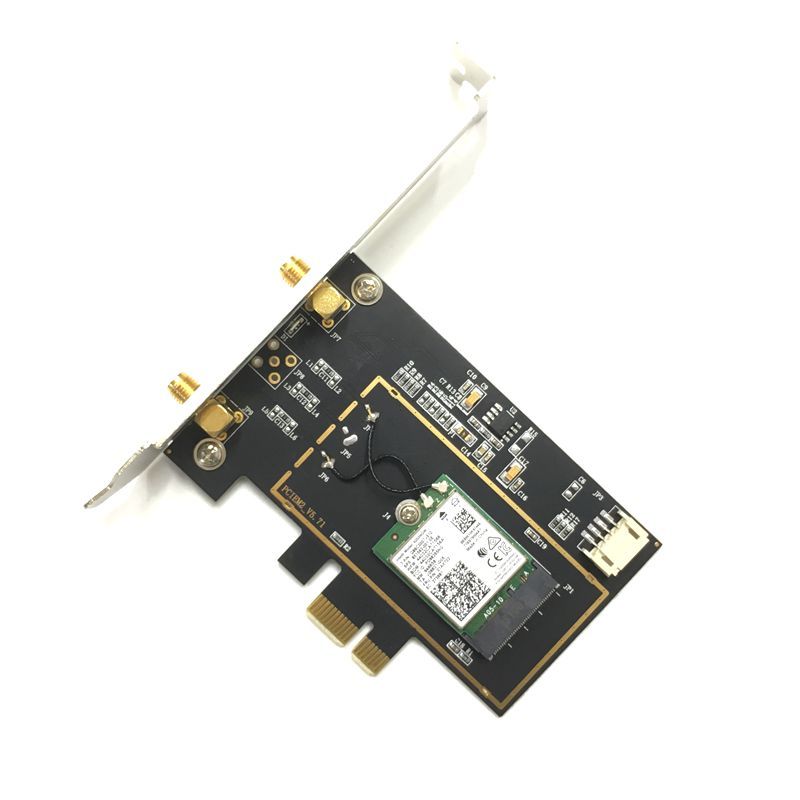 Scheda WiFi Mini PCI-E Intel AC 8265 Dual Band 2.4/5Ghz Con Bluetooth 4.2 – 876 Mbps