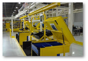 Luchttransportsysteem Fabriek Roestvrijstalen Hittebestendige Bovengrondse Transportband Voor Poedercoatinglijn - Product Image 3