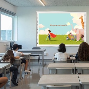 ZHIPING IR Touch Product Multi Touch IR Electronic Whiteboard Connect Supplier 96 Inch 30 Technology Windows Note <strong>Board</strong> Led 4:3 - Product Image 2