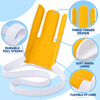 Nouvel article le plus vendu : Aide à la mise de chaussettes en plastique, conception à trois doigts, sans se pencher, pour seniors et femmes enceintes