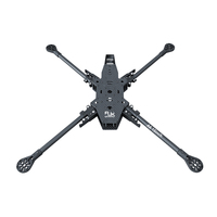 Kit de châssis pliable en fibre de carbone RJXHOBBY A6 15 pouces pour drone de course FPV RC