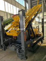 Machine de forage à chenilles portable RAPTOR-F350 200/300/350m de profondeur, équipement de forage pour l'eau, pour la collecte d'eau