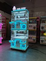 Équipement de jeu d'arcade de divertissement Machine à grande grue Attrape-jouet en peluche adulte Machine à griffes de levage