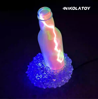 NIKOLATOY Porte-stylo et boîte de rangement à capteur infrarouge, commandé par geste, Mech de champ de bataille, DIY, Ornement de bureau, Thème cinéma et télévision, PVC