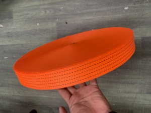 SANBOO Correa de Poliéster Rayada de 50 mm, Naranja, 3T de Resistencia a la Rotura, Correa de Amarre para Carga, para Logística - Product Image 2