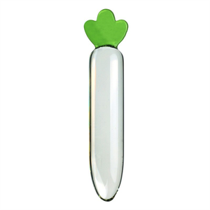 Plug Anale in Vetro Cristallo Liscio a Forma di Ravanella, per Allenamento Anale, Stimolazione del Punto G, Dildo per Masturbazione, Trainer per Apertura Anale, Impermeabile - Product Image 6