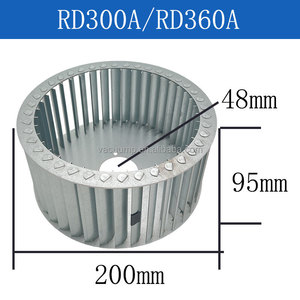 RD0240A 360A Kit de réparation de pièces pour ventilateur de refroidissement de radiateur et ventilateur de pompe à vide - Product Image 3
