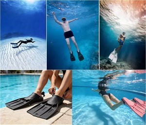 <span class=keywords><strong>Aletas</strong></span> de Buceo Ligeras de TPR <span class=keywords><strong>Ajustables</strong></span>, Suaves y Cómodas, Fabricadas en Shenzhen, para Pesca Submarina y Snorkel - Product Image 3