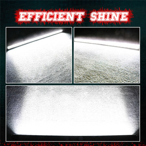 Thanh đèn <span class=keywords><strong>LED</strong></span> 5D đen hai hàng 12V 24V, kiểu chùm sáng kết hợp, lắp nổi cho xe tải địa hình 4x4, tình trạng mới - Product Image 4