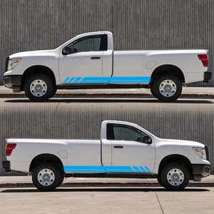 3 Pezzi Adesivi Laterali per Auto, Decalcomanie per Caravan, SUV, Pickup, Fuoristrada, Decorazione Fai-da-Te per <span class=keywords><strong>VW</strong></span> <span class=keywords><strong>T4</strong></span> T5 - Product Image 3