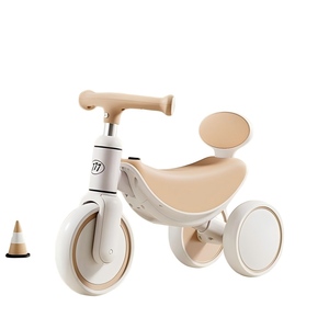 Triciclo Multifuncional 3 en 1 para Niños, con Manillar de Empuje, Música y Luces, Ecológico, de PP y Acero, Bicicleta de Equilibrio para Niños Pequeños, Coche de Paseo para Niños de 2 a 4 Años - Product Image 3