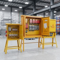 Armoire et Boîtier de Distribution Électrique Intelligent ODM Extérieur Étanche IP65 380V Basse Tension 200A 1/2/3 Phases en Acier Galvanisé