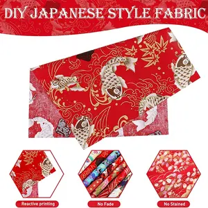 Großhandel japanische Bandana gedruckt Geschenk verpackung Schal benutzer definierte Bandana