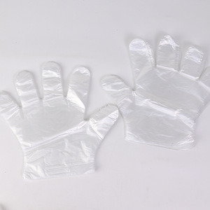 Disposable Gloves Food Grade PE Thickened 0.2-0.3 Mm Transparent For Catering And Home Use - Product Image 1