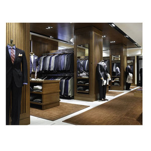 Aménagement de magasins et design de magasins de vêtements pour hommes, vitrine en bois <span class=keywords><strong>vintage</strong></span> pour décorer mon atelier de couture - Product Image 1