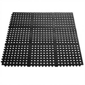 Kingrubber KM104 Tapete de <span class=keywords><strong>Goma</strong></span> Antideslizante Ligero y Encajable de 3 Pies por 3 Pies para Uso Comercial, Industrial y Marino - Product Image 6