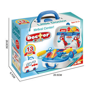 Role Play Clinic Toys Handle Box <b>Set</b> Educational Plastic <b>Doctor</b> Toys for Kids ASTM/EN71 Certified Ages 2+ - Product Image 6