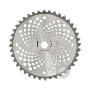 Cuchillas de Acero al Manganeso de Alta Calidad de 60 mm para Cortacésped, Cuchillas de Sierra 4080 Ideales para Desmalezar, Accesorios para Cortacésped - Product Image 1