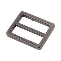 Fermoir à rouleau de luxe en alliage de zinc et laiton, écologique, 25 mm/38 mm, à languette unique, pour ceintures en cuir de 1 pouce de large, personnalisable