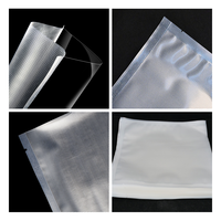 Emballage sous vide transparent à 3 côtés pour viande congelée et nourriture Emballage sous vide transparent pour cornue Sac sous vide pour viande avec encoche de déchirure