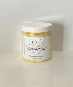 Professional hand made shea raw body butter private logo for wholesales