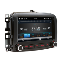 Sistema de Navegación GPS de 7 Pulgadas con Bluetooth, WiFi, GPS 2 Din, Carplay, Pantalla Táctil de 500L, Radio para Auto, Estéreo Android para Fiat