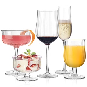 Cristal soufflé à la main à rayures verticales pour flûtes à <span class=keywords><strong>champagne</strong></span> Gobelets à cocktail élégants et verres à vin tulipe pour la couleur <span class=keywords><strong>champagne</strong></span> - Product Image 1