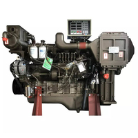 Moteur marin hors-bord de haute qualité YUCHAI série YC6T 16,35 L 6 cylindres 4 temps 250-600 KW refroidi par eau pour bateaux