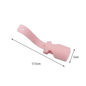 En gros 1 pièce Chausse-pied professionnel en plastique coloré unisexe, pour un enfouissement/dépoussiérage facile des chaussures, gadget domestique - Product Image 2