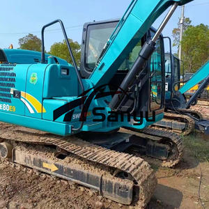 Mejor Precio, Marca Original Sunward SWE80 SWE60, Mini Excavadora Usada de 8 Toneladas, Máquina Excavadora de Construcción Usada de Marca Reconocida en Venta - Product Image 3