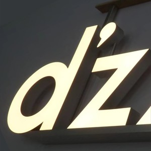 Tùy chỉnh <span class=keywords><strong>3D</strong></span> bên ngoài Front-lit Logo signage cho doanh nghiệp chiếu sáng cửa hàng ký thư biến Áp Điện quảng cáo trung tâm công ty - Product Image 2