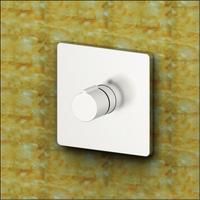 Mitigeur de douche professionnel en laiton chromé pour salle de bain, robinet de salle de bain à débit contrôlé, mitigeur de douche moderne pour hôtel