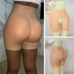 1.2cm Silicone mégots faux Push up culotte artificielle réaliste hanches Bum Sexy poupée culotte doux Bum Shapewear pour femme africaine - Product Image 3