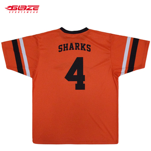 Vente en gros Maillot de sport à manches courtes avec sublimation personnalisé Maillots de softball pour jeunes - Product Image 4