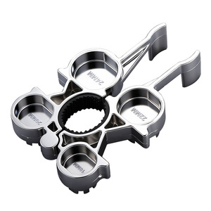 Clé à robinet universelle à double extrémité réglable en alliage métrique 105 mm pour une utilisation en cuisine et salle de bain - Product Image 2