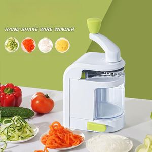Multi Functional Manual <b>Vegetable</b> Slicer for Household Use Kitchen Does Not Harm Hands Spinning Machine Is Hand Cranked - Product Image 1