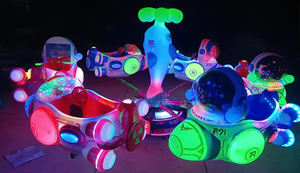 신제품 어린이용 회전목마 락킹 머신, 야외 놀이 기구, 트랙 소형 기차 스윙 머신 - Product Image 5