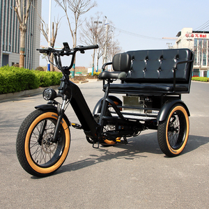 <span class=keywords><strong>Vélo</strong></span> cargo à 3 roues pour adultes, tricycle familial, tricycle à 3 roues pour passagers, <span class=keywords><strong>taxi</strong></span>, rickshaw <span class=keywords><strong>électrique</strong></span> motorisé - Product Image 1