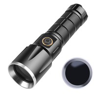 Lampe torche UV LED en alliage d'aluminium, étanche IP65, 365nm, pour la détection de taches d'animaux et la chasse
