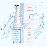 Sérum Capillaire Éclaircissant et Anti-Frisottis à l'Huile d'Argan, au Squalane et à la Vitamine E pour Soin Quotidien – Marque Blanche
