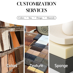 Mobile da Ingresso in Acciaio Inossidabile Grigio-Titanio dal Design Geometrico Minimalista, Credenza con Top in <span class=keywords><strong>Marmo</strong></span> e Impiallacciatura in Legno Affumicato - Product Image 3