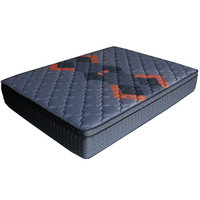 Matelas de chambre à coucher compressés en boîte, matelas orthopédique double, matelas simple, king, queen size, matelas à ressorts Bonnel et ensachés