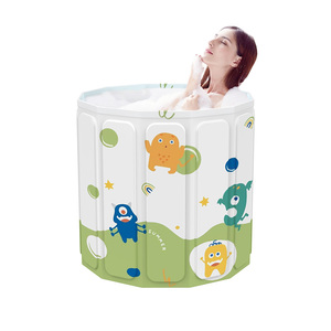 Baignoire pliable en gros 65*70. Baignoire portable pour enfants, intérieure et extérieure. PVC <span class=keywords><strong>de</strong></span> haute qualité. Accepter la personnalisation - Product Image 1