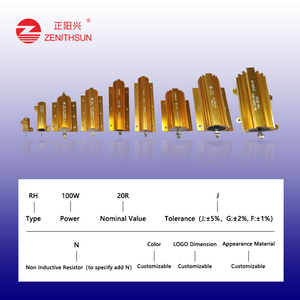 <span class=keywords><strong>100</strong></span> <span class=keywords><strong>Watt</strong></span> 2.2k <span class=keywords><strong>Ohm</strong></span> nhôm đặt Điện Trở, Điện Trở Tải - Product Image 4